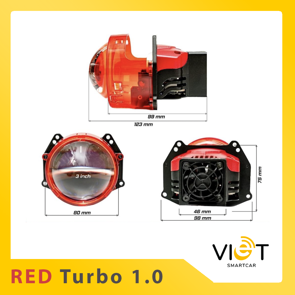 Red Turbo 1.0 dimension