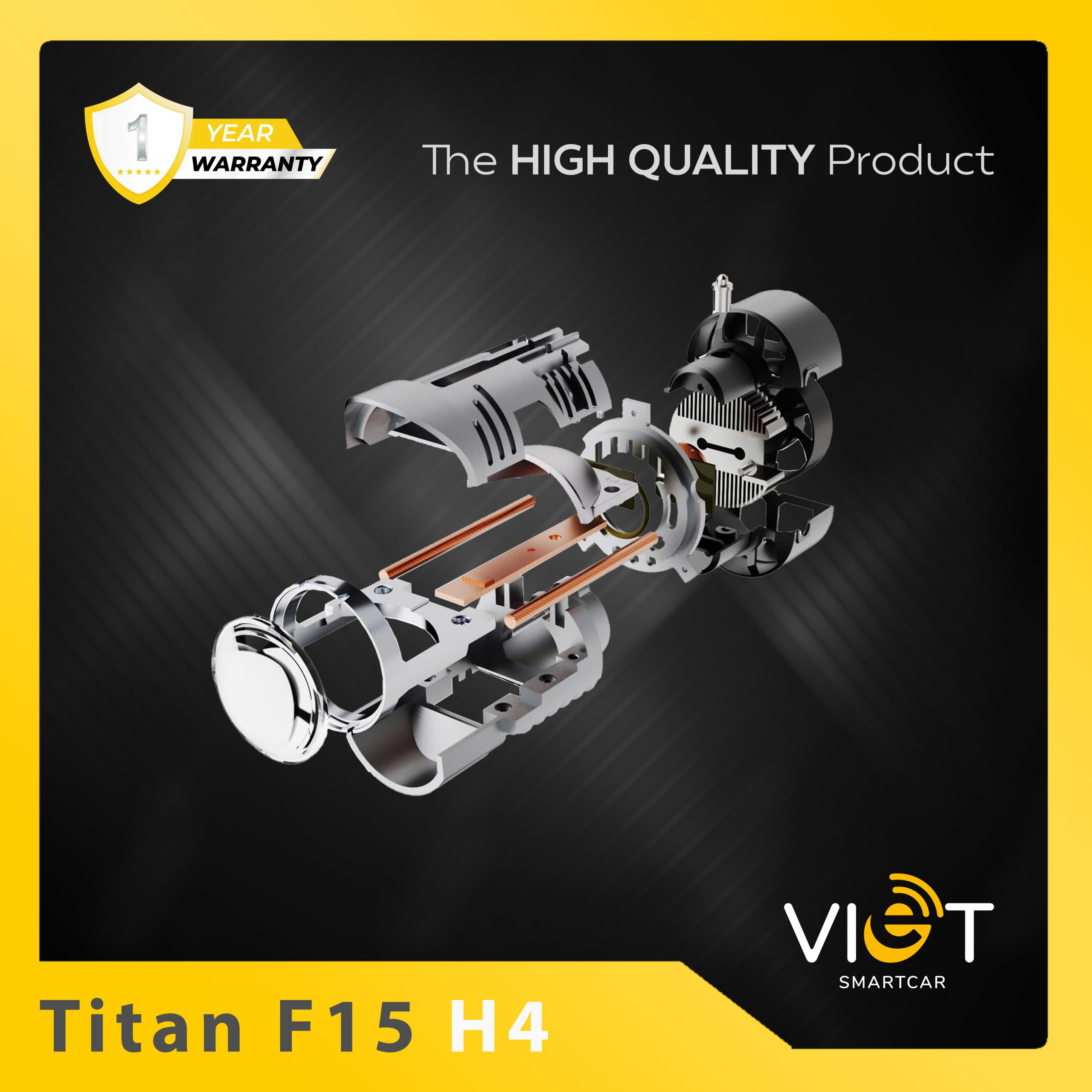Titan F15 - part view